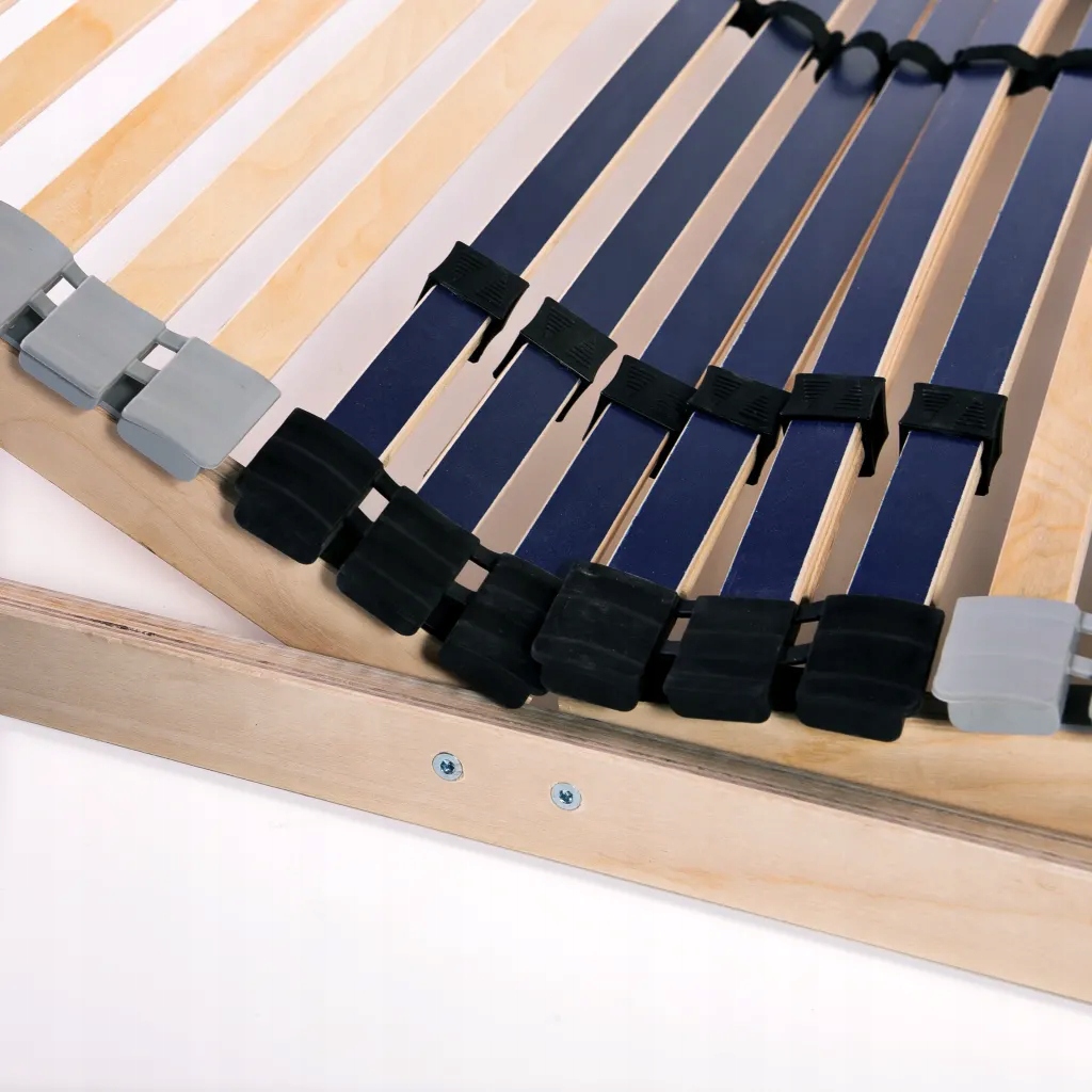 vidaXL Stelaże do łóżek, 2 szt., 42 listwy, 7 stref, 70 x 200 cm Liczba listew 42