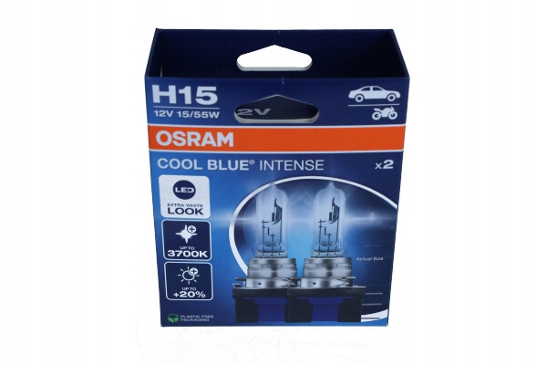 Žiarovka cool blue intense h15 12v/55/15w pgj23t-1, 50 OSR64176CBN-2HB Osram