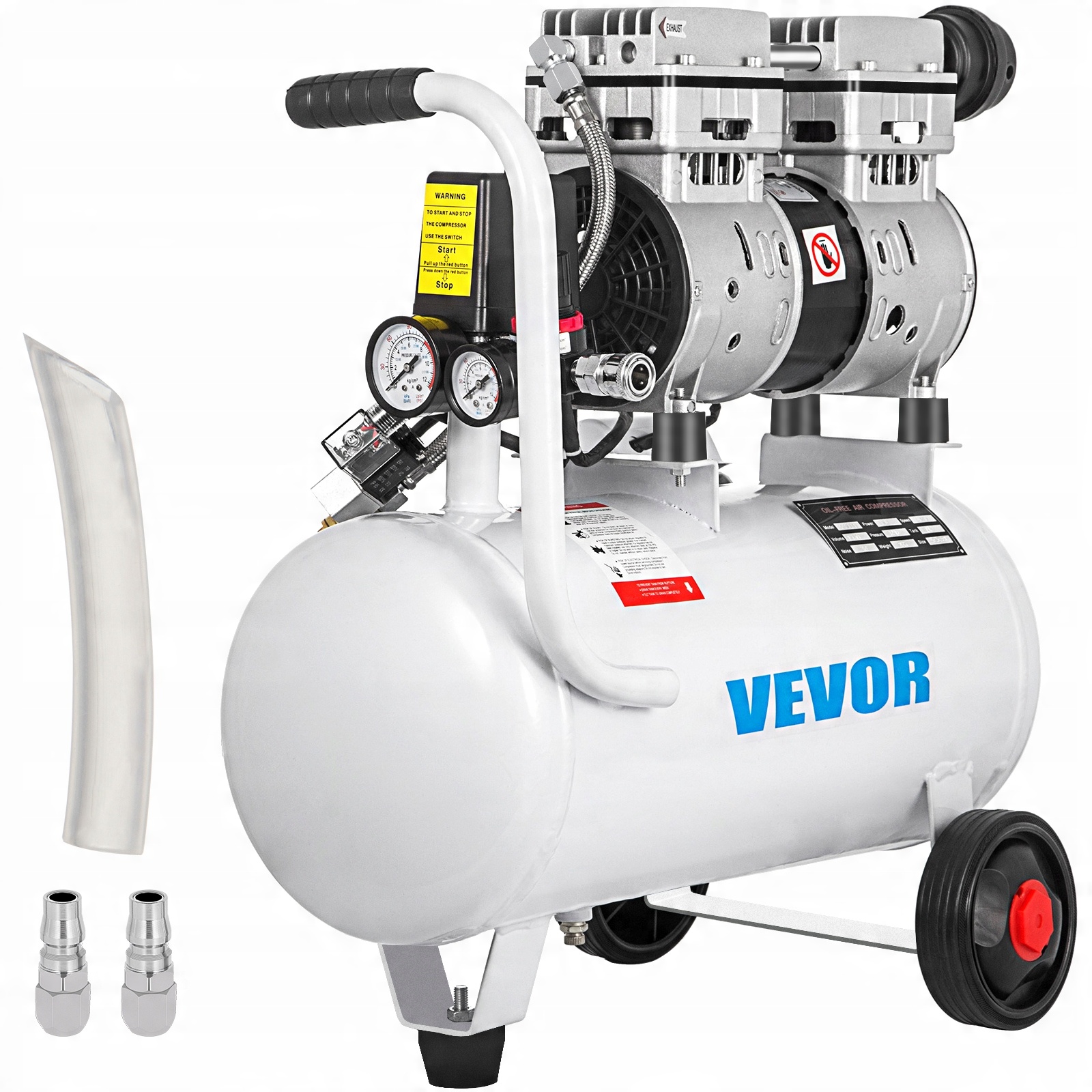

Vevor Kompresor Bezolejowy Cichy 750W 25L