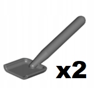 

Lego 3837 Łopata Ciemny Szary 2 szt. Nowa