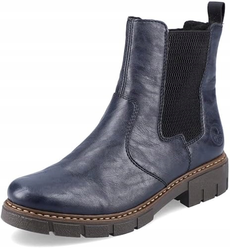 Niebieskie Botki Damskie Rieker | Rozmiar 39