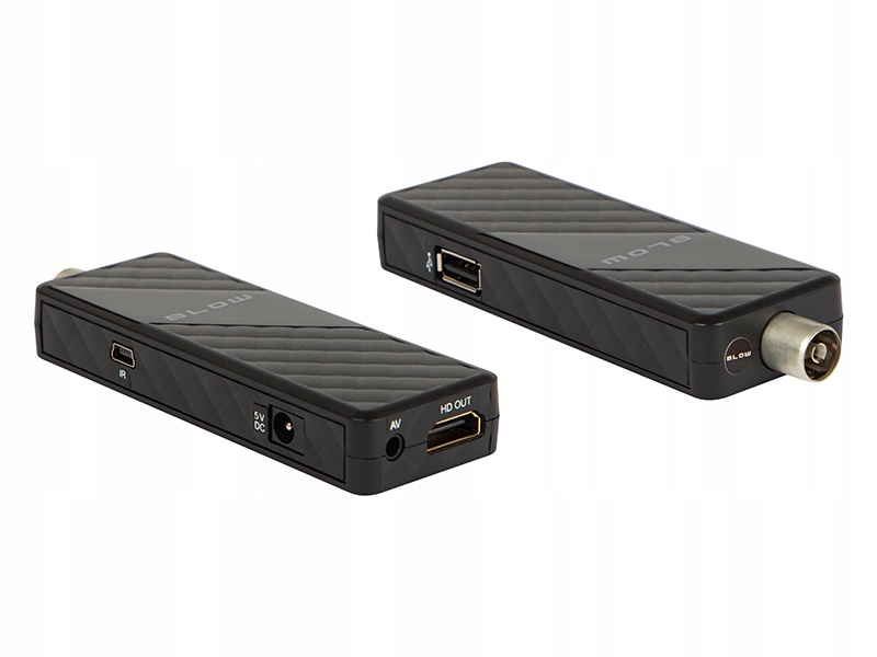 Tuner DVB-T2 BLOW 6000 FHD mini H265/HEVC Marka Blow