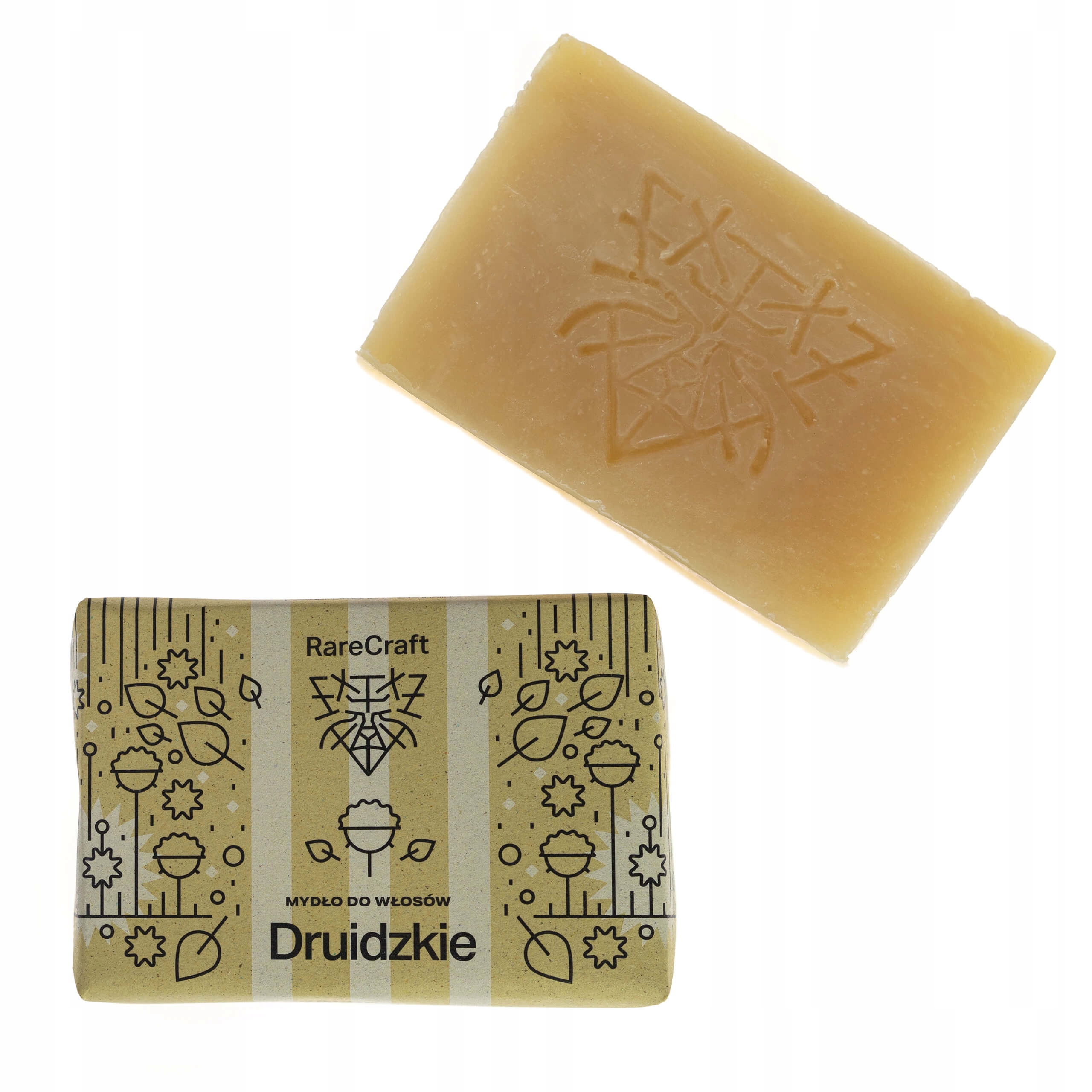 

RareCraft mydło do włosów Druidzkie 110g