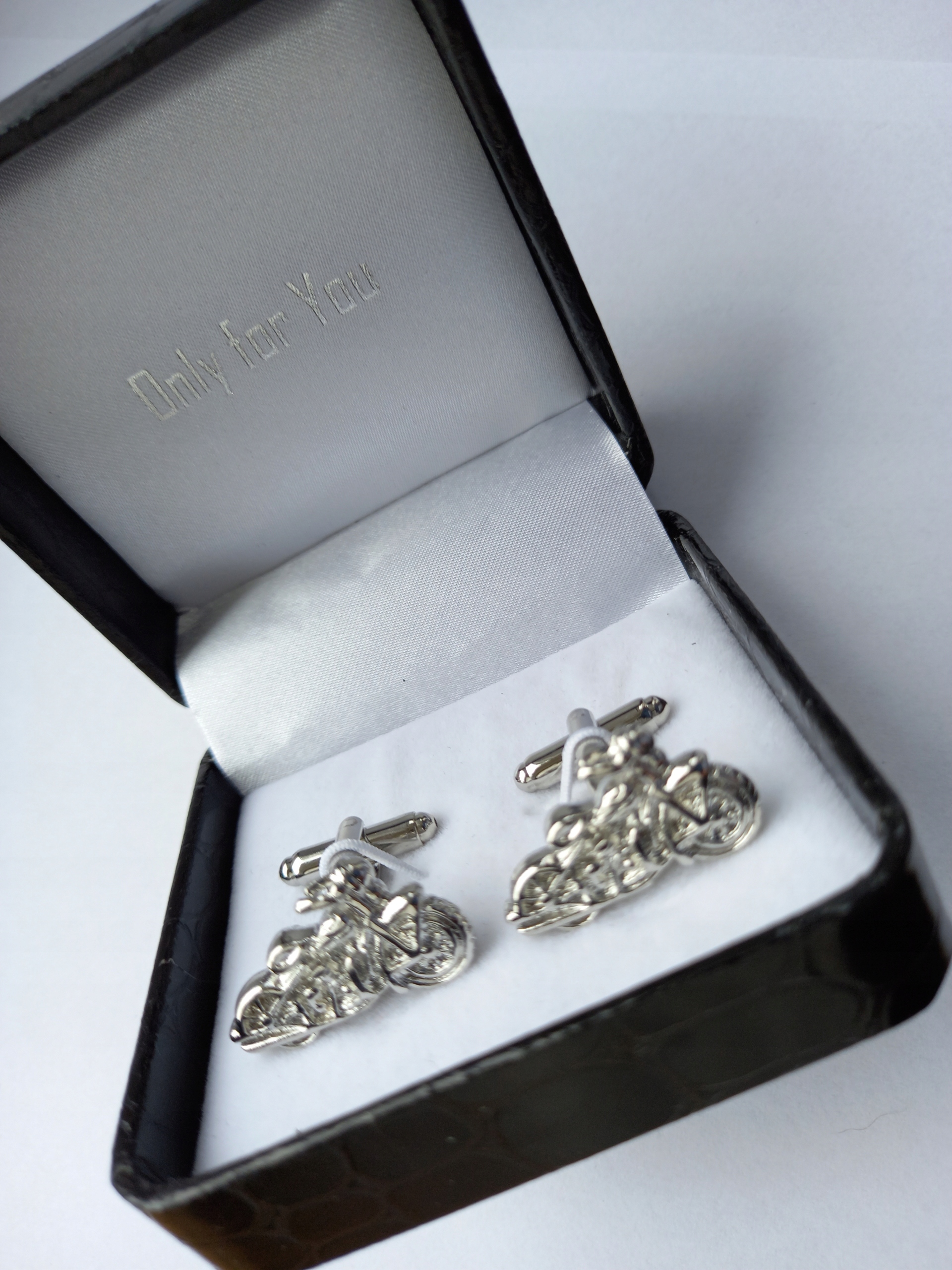 Manžetové knoflíčky na motorku Harley Davidson, pěkná krabička jako dárek