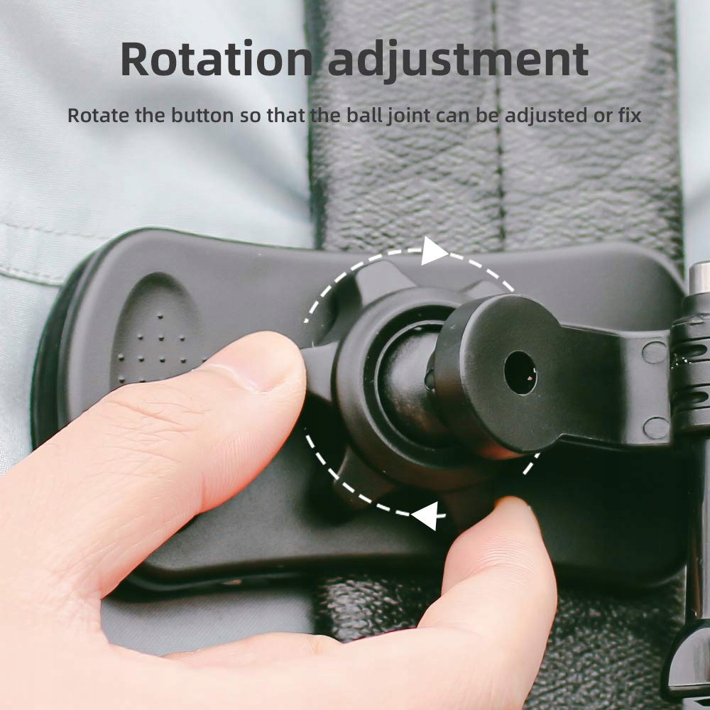 SUREWO Obrotowy Uchwyt Plecakowy Kompatybilny z DJI Osmo Pocket 2 — miniatura 5
