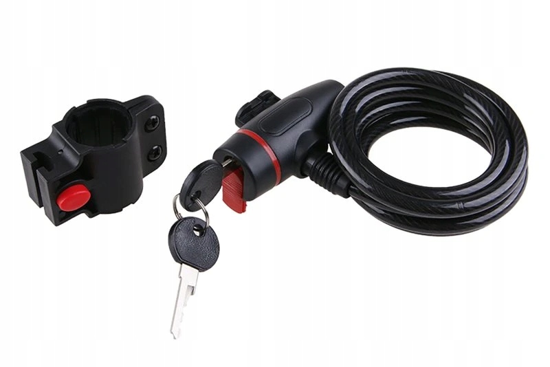 Zamek rowerowy 120cm/8mm
