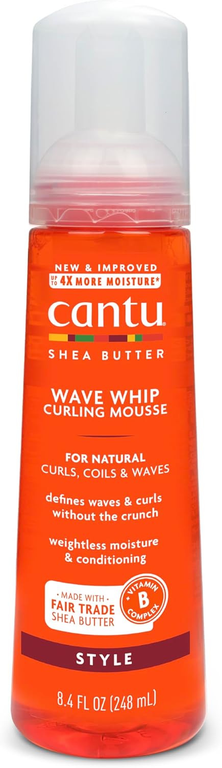 Cantu Shea Butter pěna na kadeře definující objem 248 ml