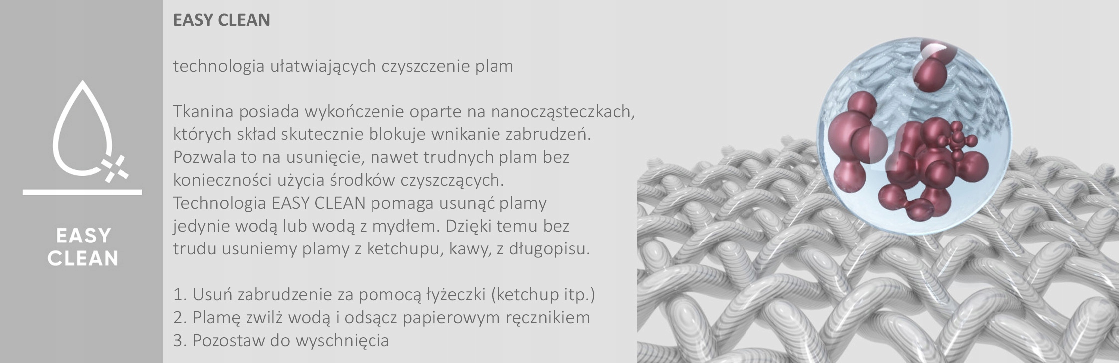 TKANINA OBICIOWA PLAMOODPORNA VELVET MONOLITH 37 Gramatura 330 g/m²