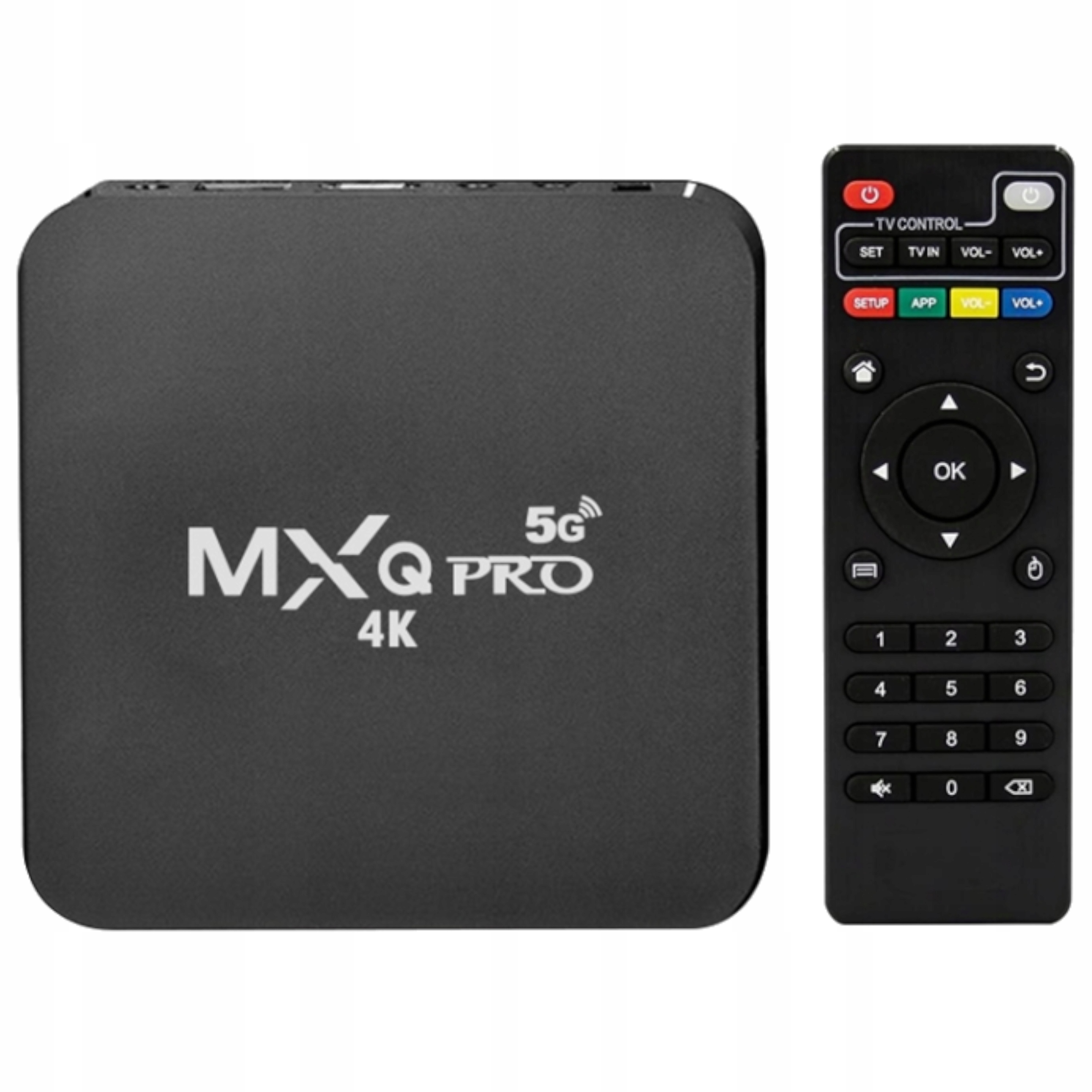 Smart Tv Box Mxq Pro Fhd 4K 1+8GB Android 7.1 Dekoder Pl Polskie Menu