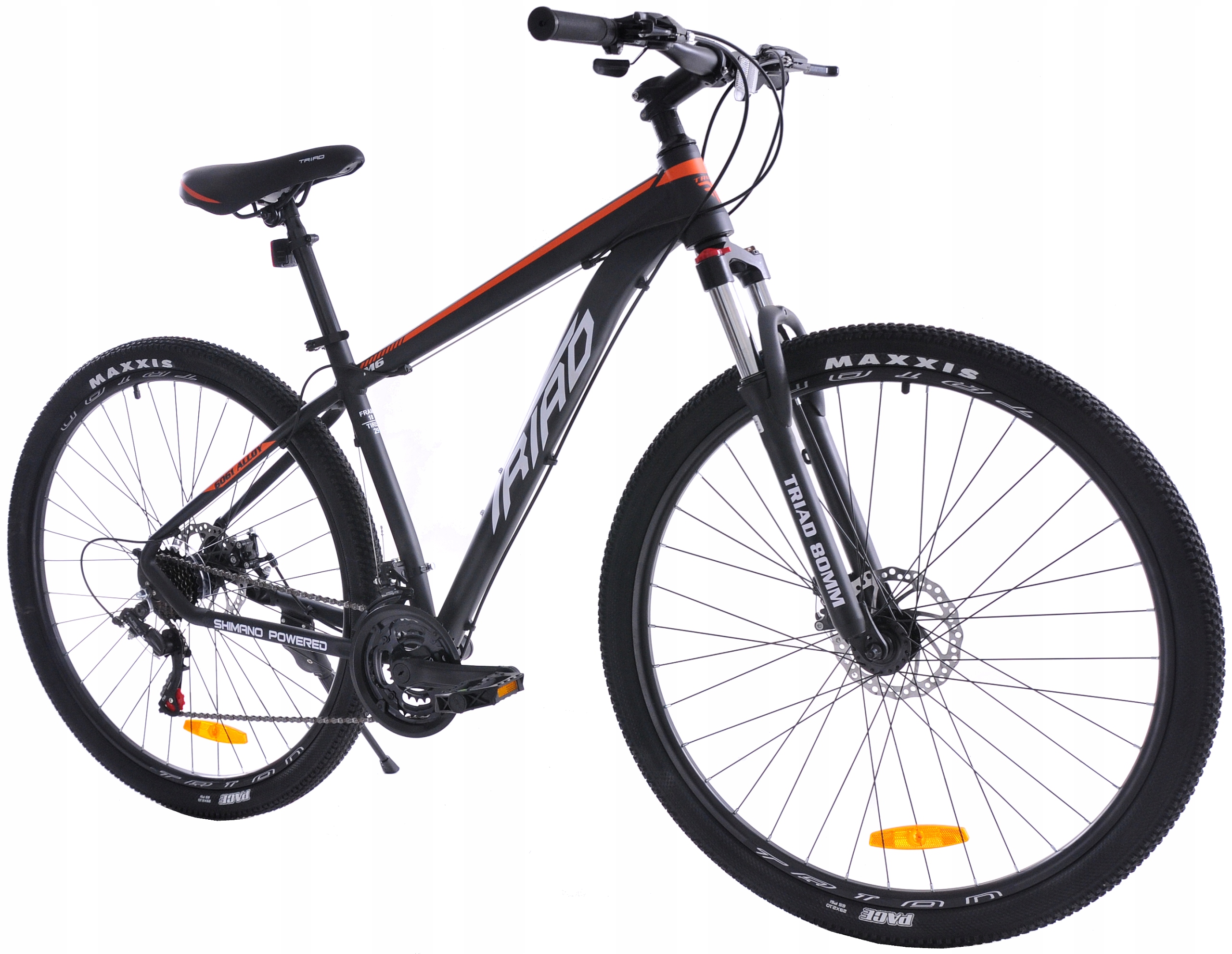 Rower górski MTB 29 TRIAD M6 SHIMANO czarny EAN (GTIN) 5904158312204