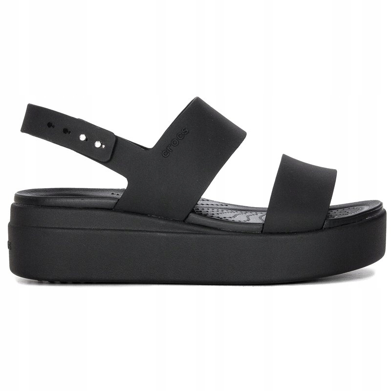 Crocs dámské sandály Brooklyn Low Wedge platforma velikost 41,5