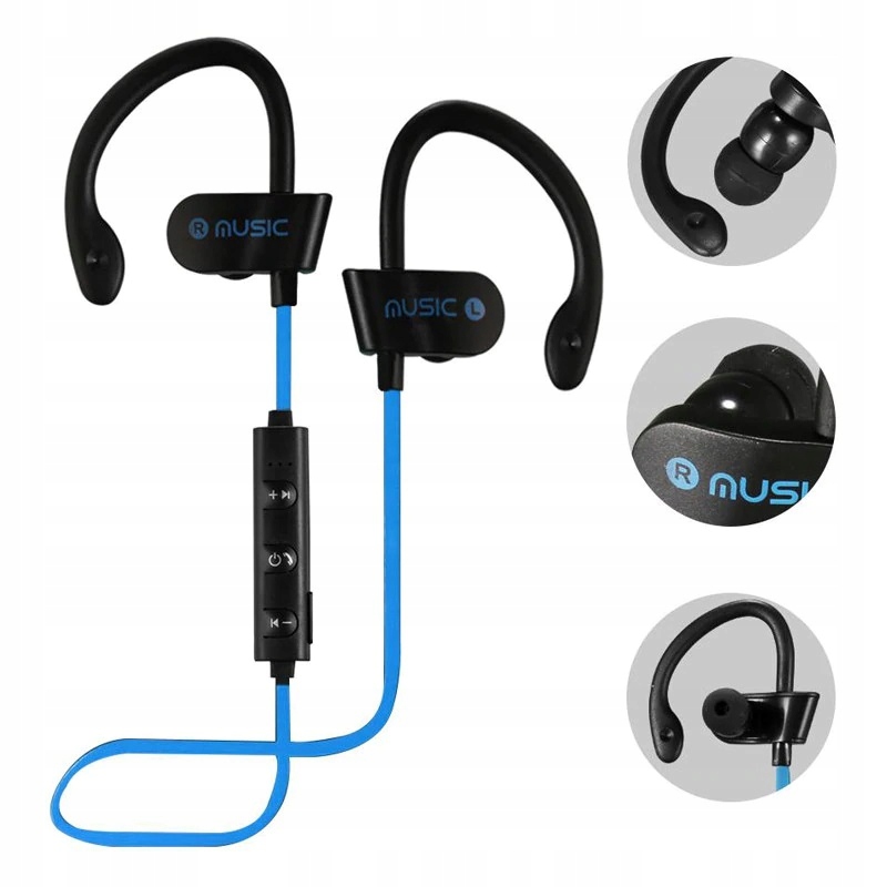 

Słuchawki Sportowe Bezprzewodowe Bluetooth Douszne