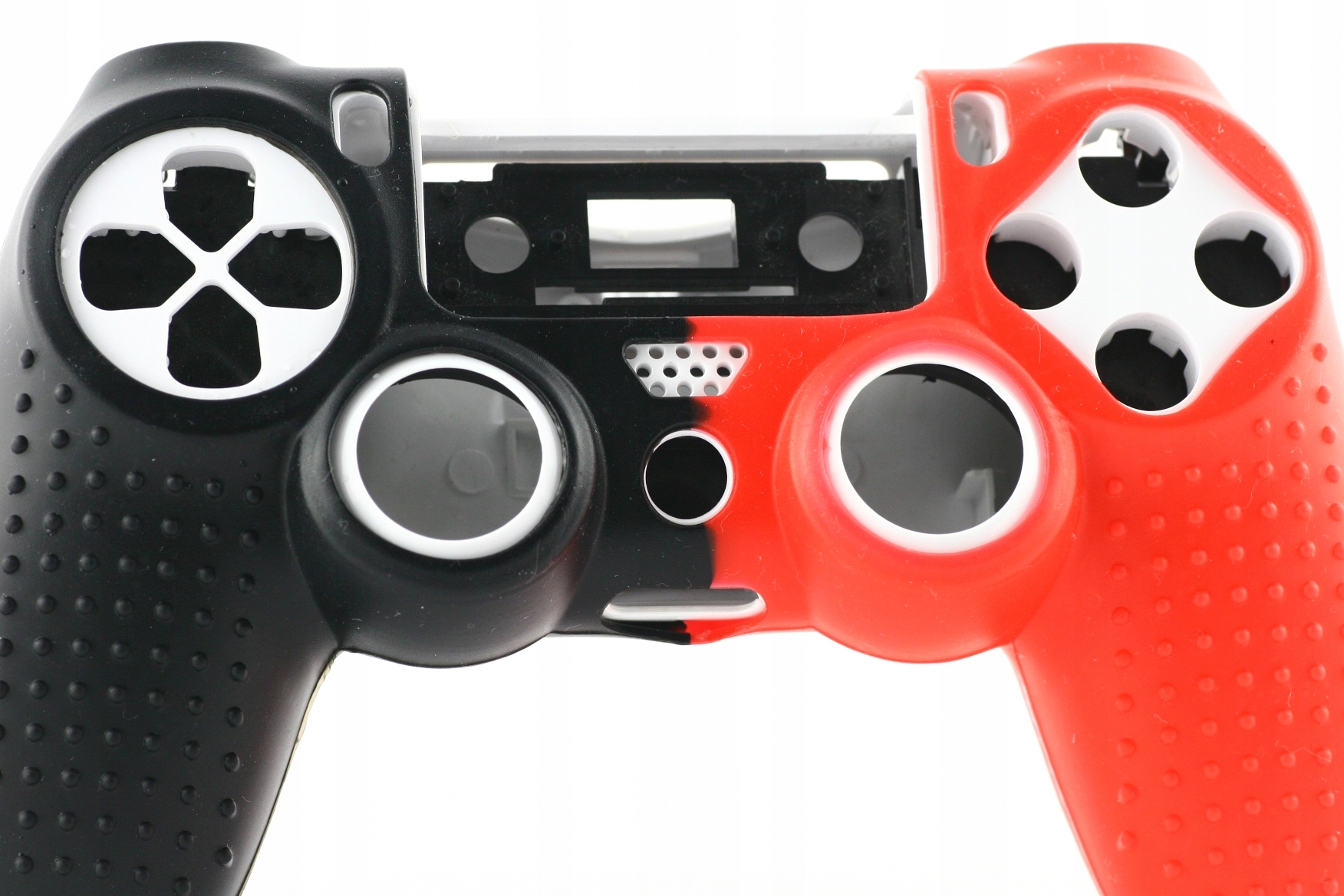 POKROWIEC ETUI OSŁONA PANDAREN STUDDED pad PS4/PRO/SLIM Czarno-Czerwony Marka WeLoveGames