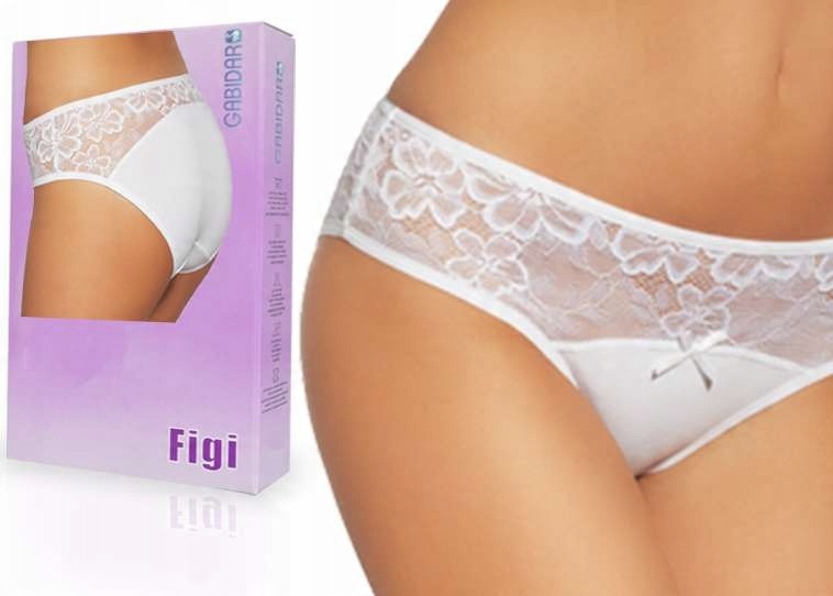 

figi majtki Gabidar 156 , Bawełna , Białe , S