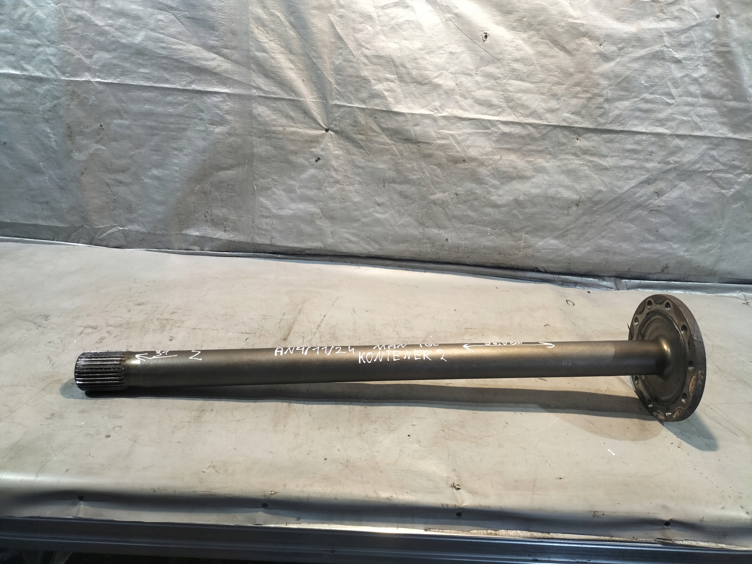 semi-axis MAN TGL 96.5CM FREZ 31