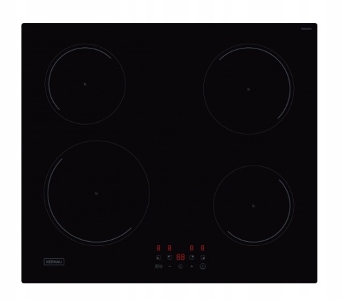 Indukční varná deska Kernau Kih 6426-4B černá 60 cm