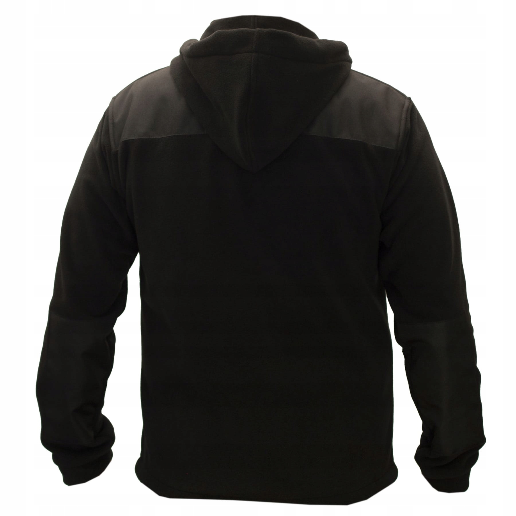 BLUZA POLAROWA BARDZO GRUBA CIEPŁA Z KAPTUREM TURYSTYCZNA CZARNY L Model Tundra