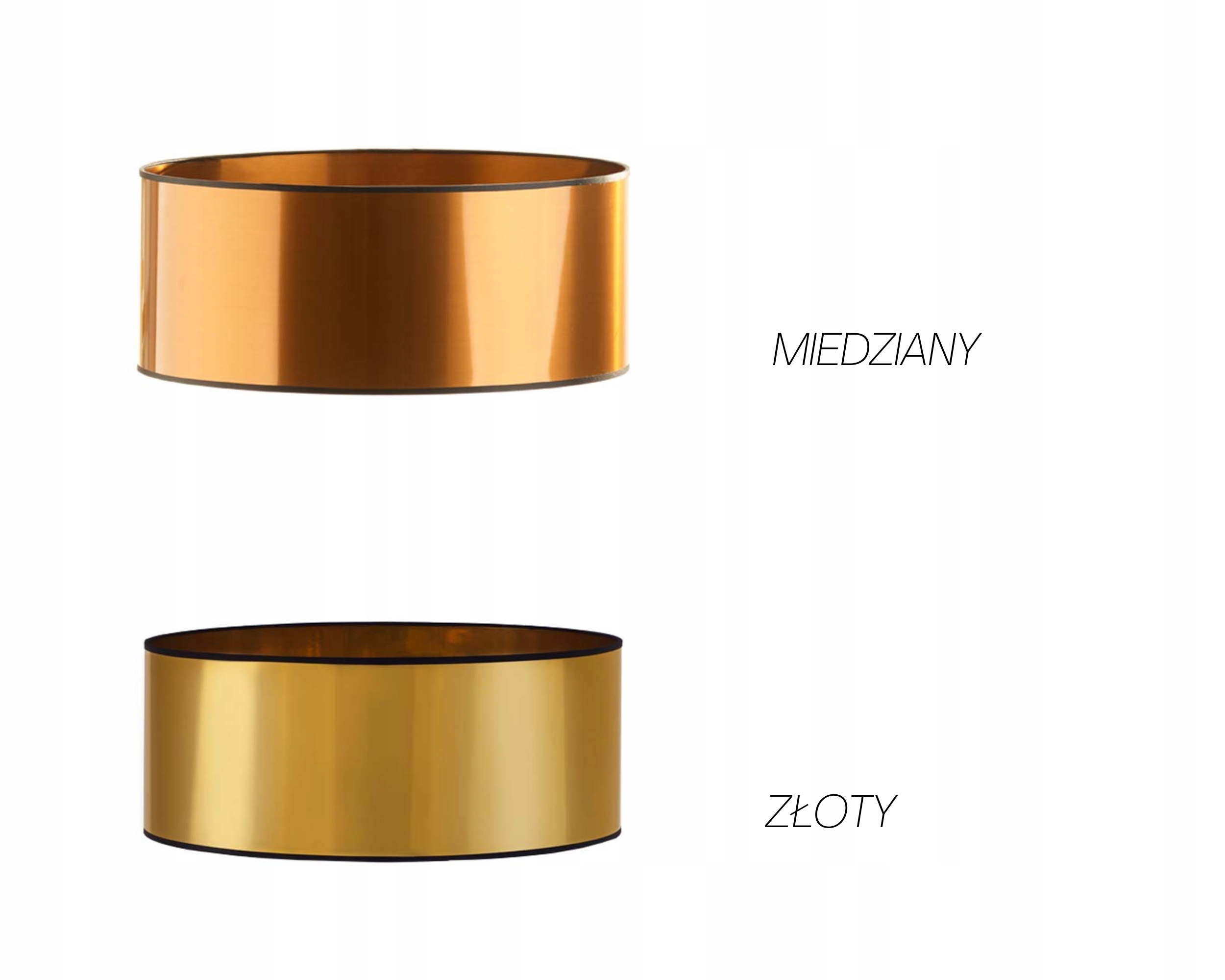 Lampka nocna biurkowa loftowa na stolik abażur walec LED E27 miedziana loft Marka Volta Light Factory