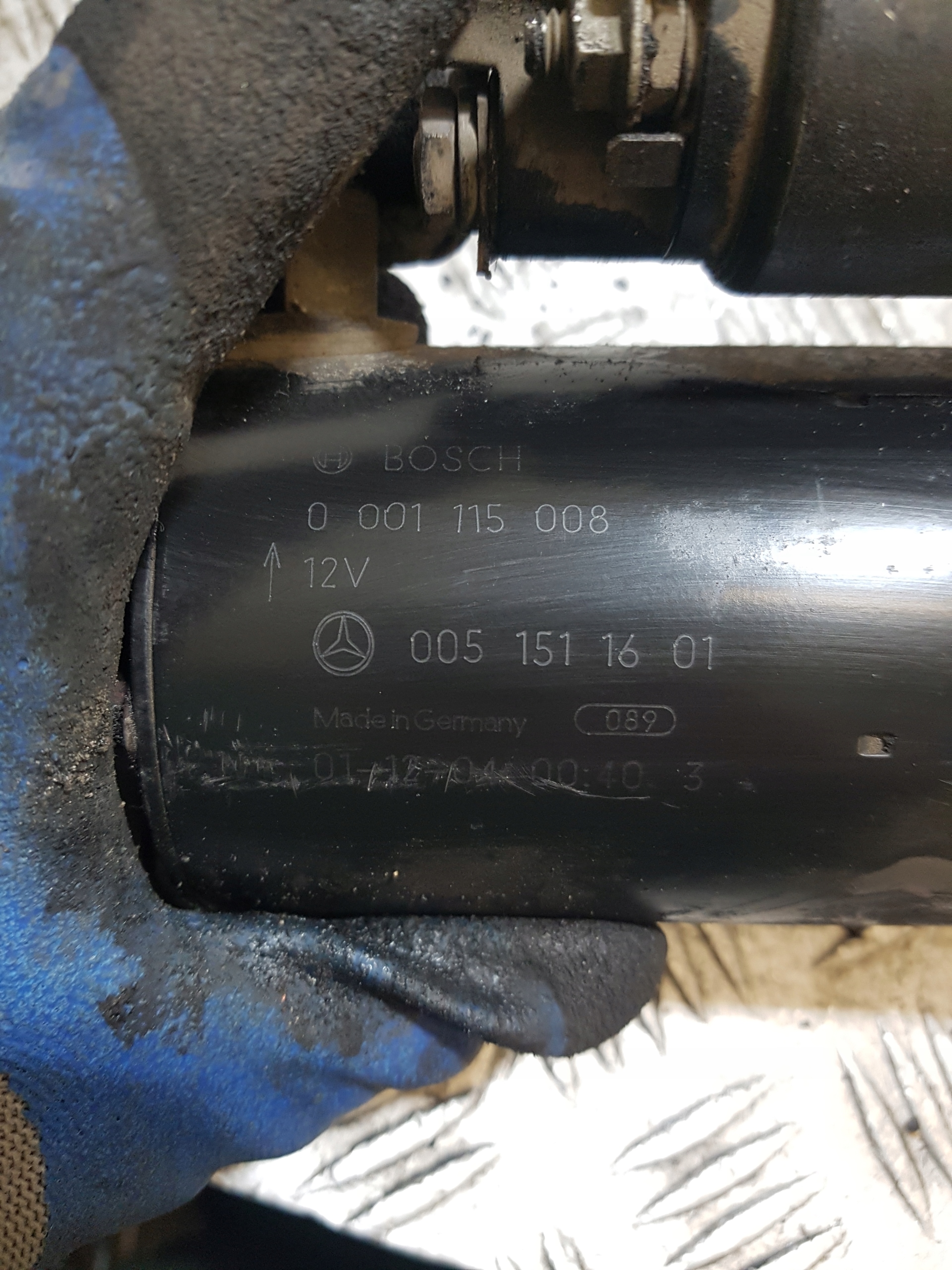 starter MERCEDES-BENZ A KLASA W 169 0051511601