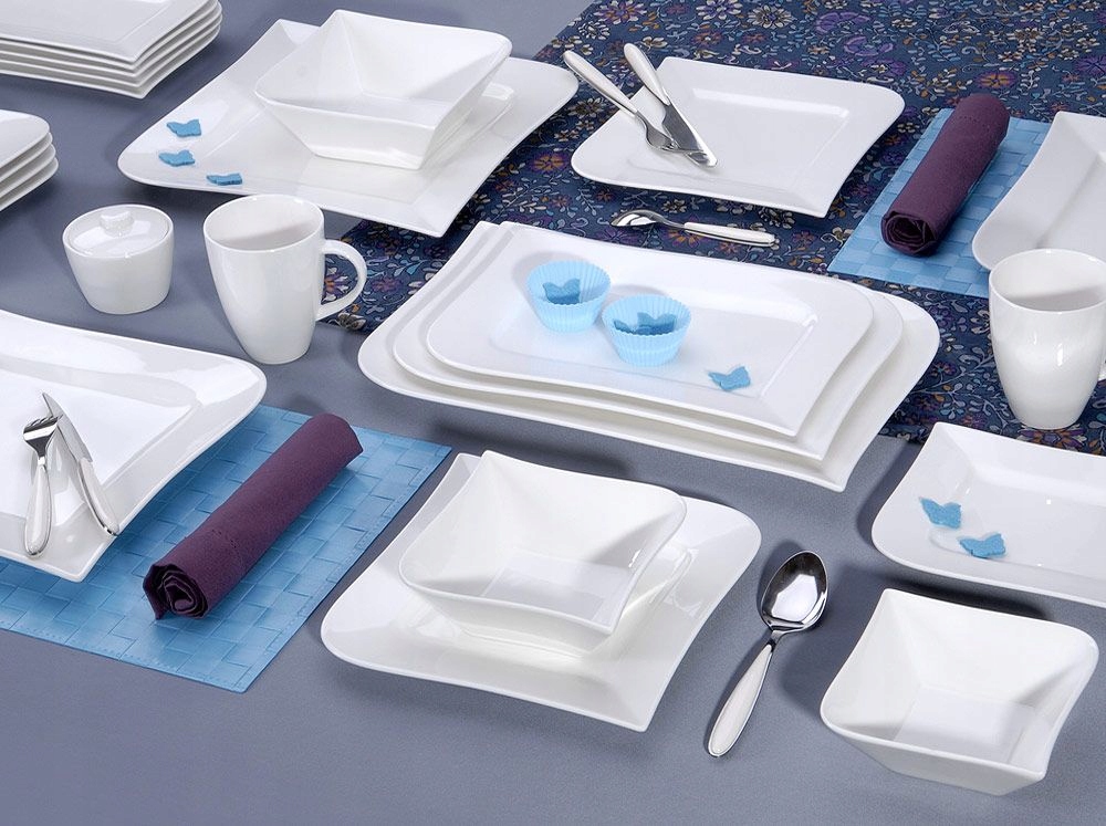 Spodek FALA biały 10,8 cm Ambition Linia Fala