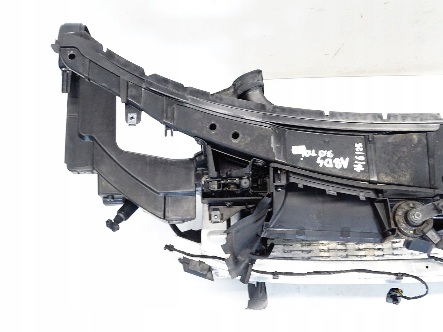 support panel for radiators front pillar radiator KOMPLET AUDI A8 D4 4H 3.0 TDI