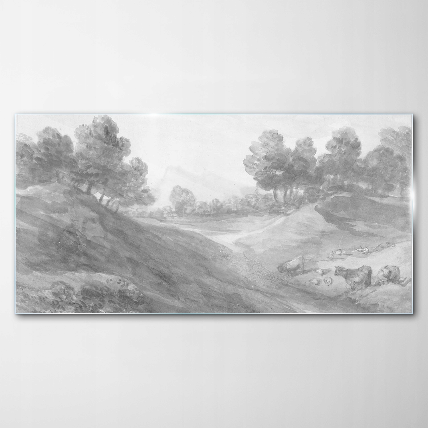 

Hartowany Obraz Szklany Akwarele Krajobraz 140x70