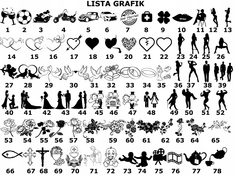 BOHEMIA SHOT Karafka + 6kiel Zestaw do wódki i nalewek KRYSZTAŁ + GRAWER Pojemność 0.5 l