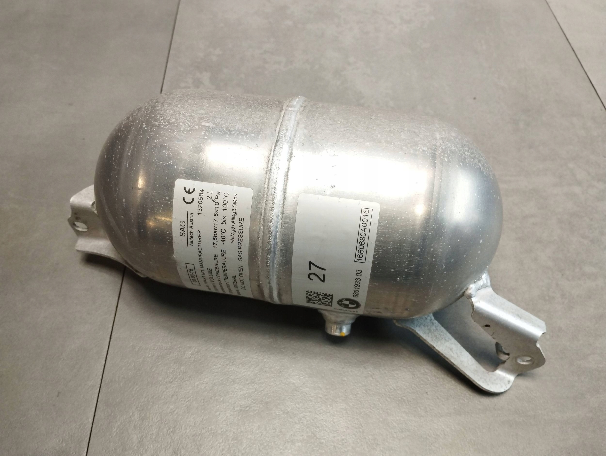 BMW 7 G11 serbatoio Dell’aria 6861933