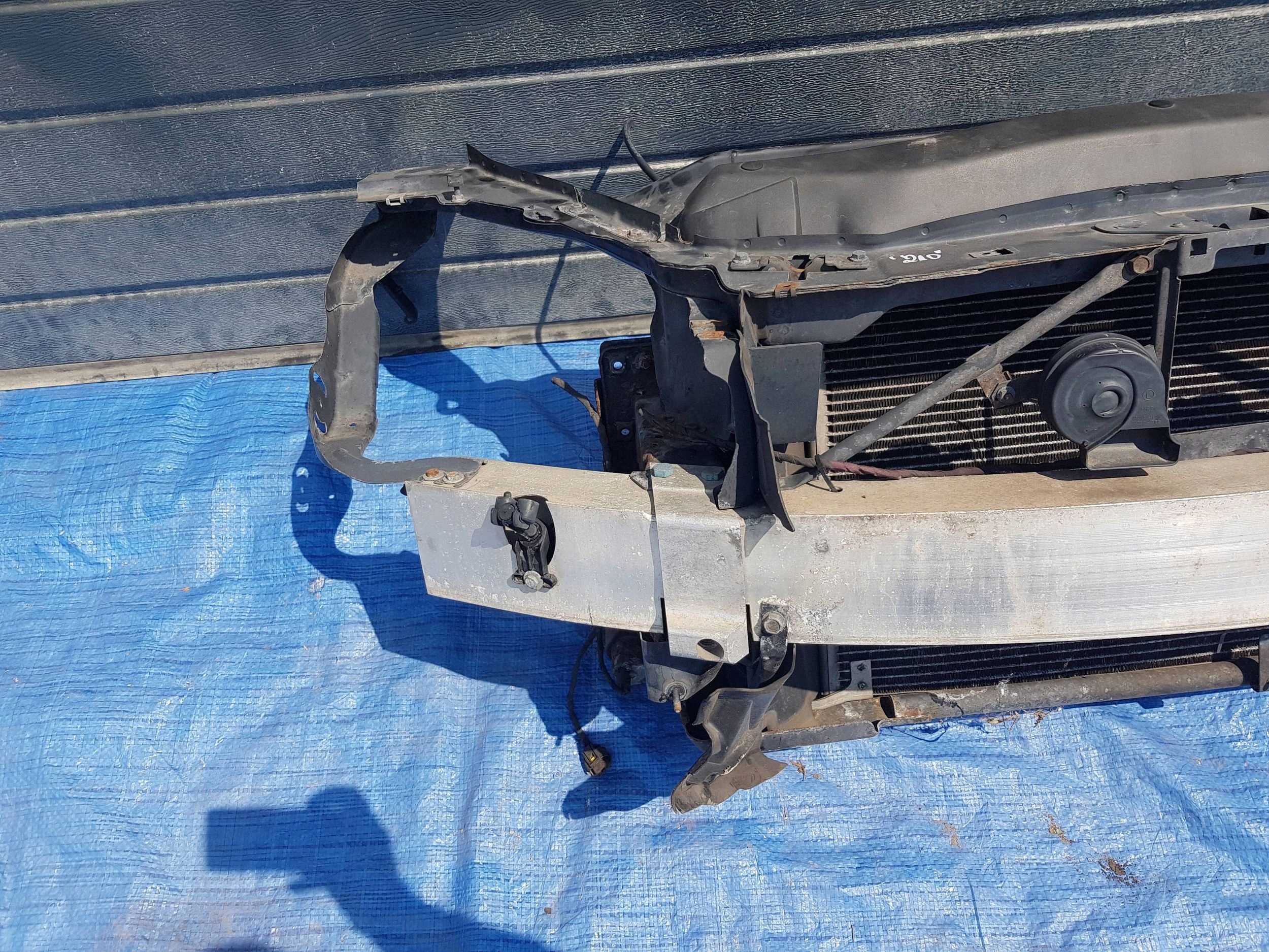 support panel for radiators radiator MERCEDES SL R230 W230 3.5 V6 5.0 V8