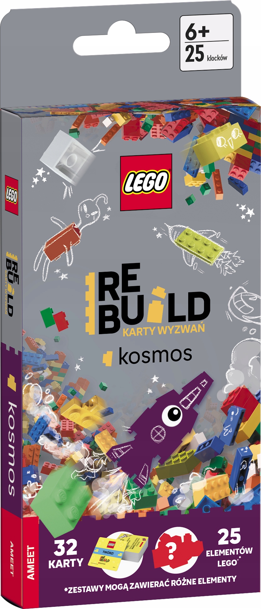 Lego Books. Rebuild. Karty wyzwań: kosmos