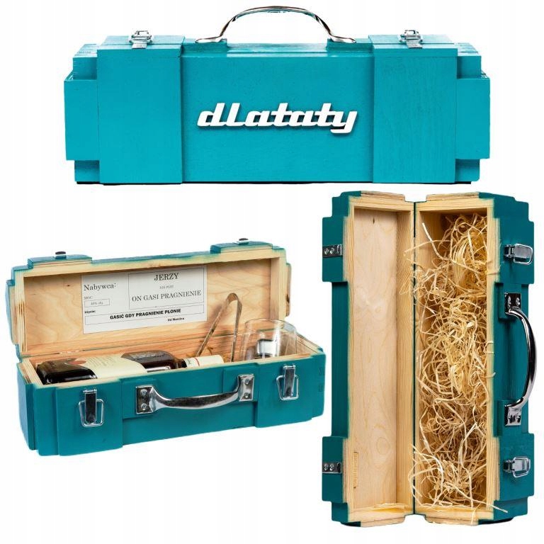 Dárek pro tatínka Protaty Den otců kufřík dřevěný Masivní Silný