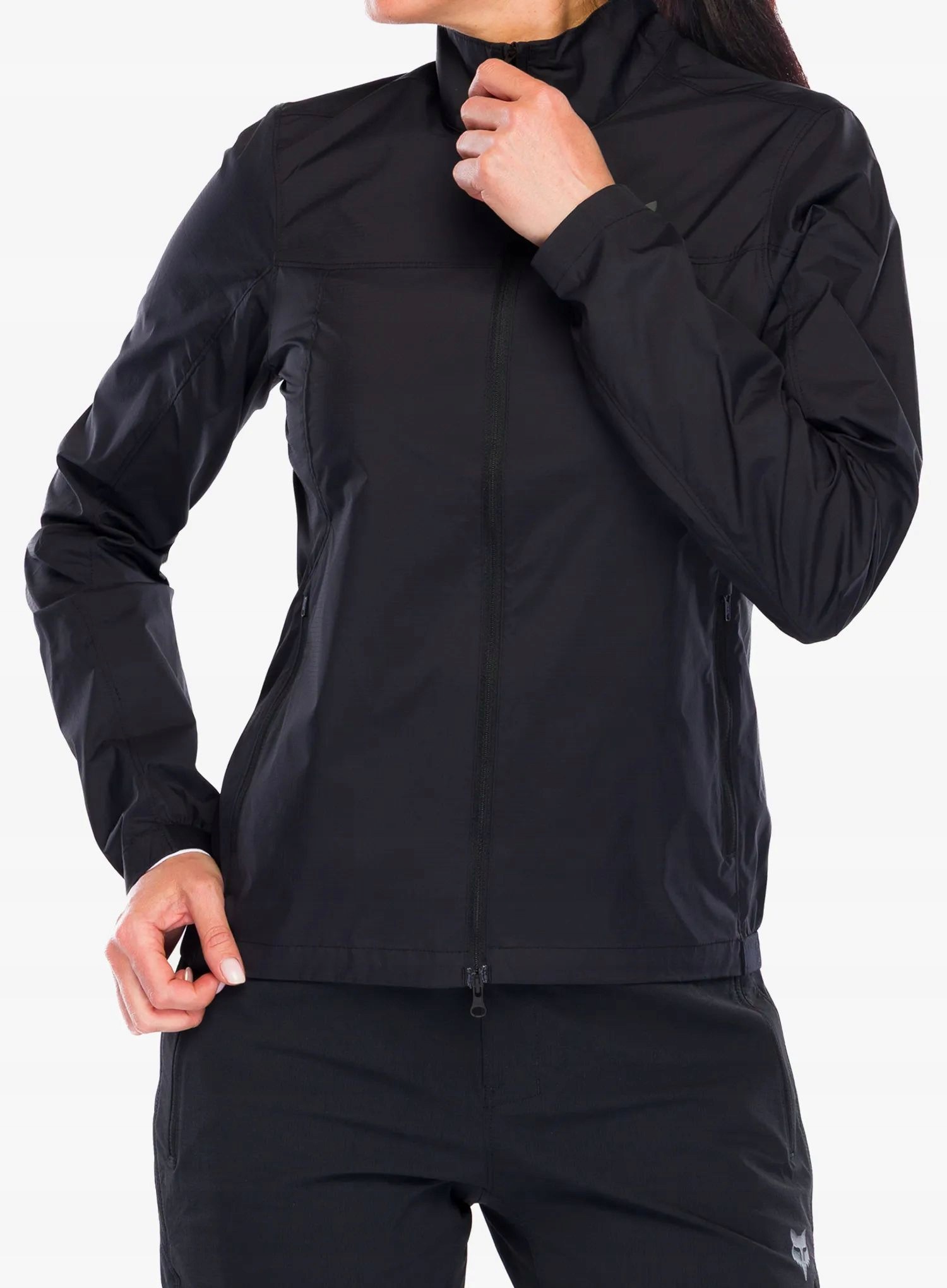 Dámská cyklistická bunda Fox Ranger Wind Jacket černá/černá S