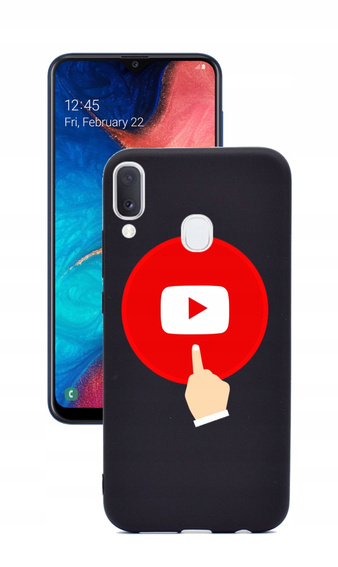 

Etui matt case do Samsung M20 Szkło 234 Wzory