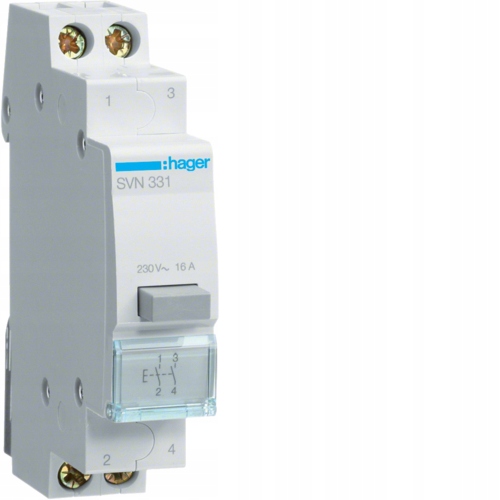 

Przycisk sterowniczy SVN331 16A 2Z Hager