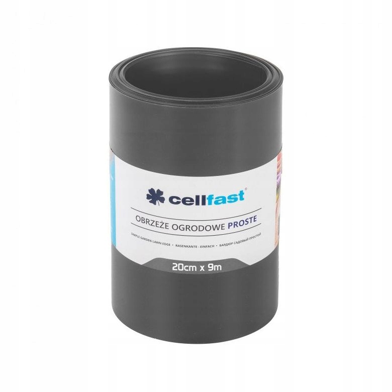 

Obrzeże ogrodowe proste 20cmx9mb grafit 30-243