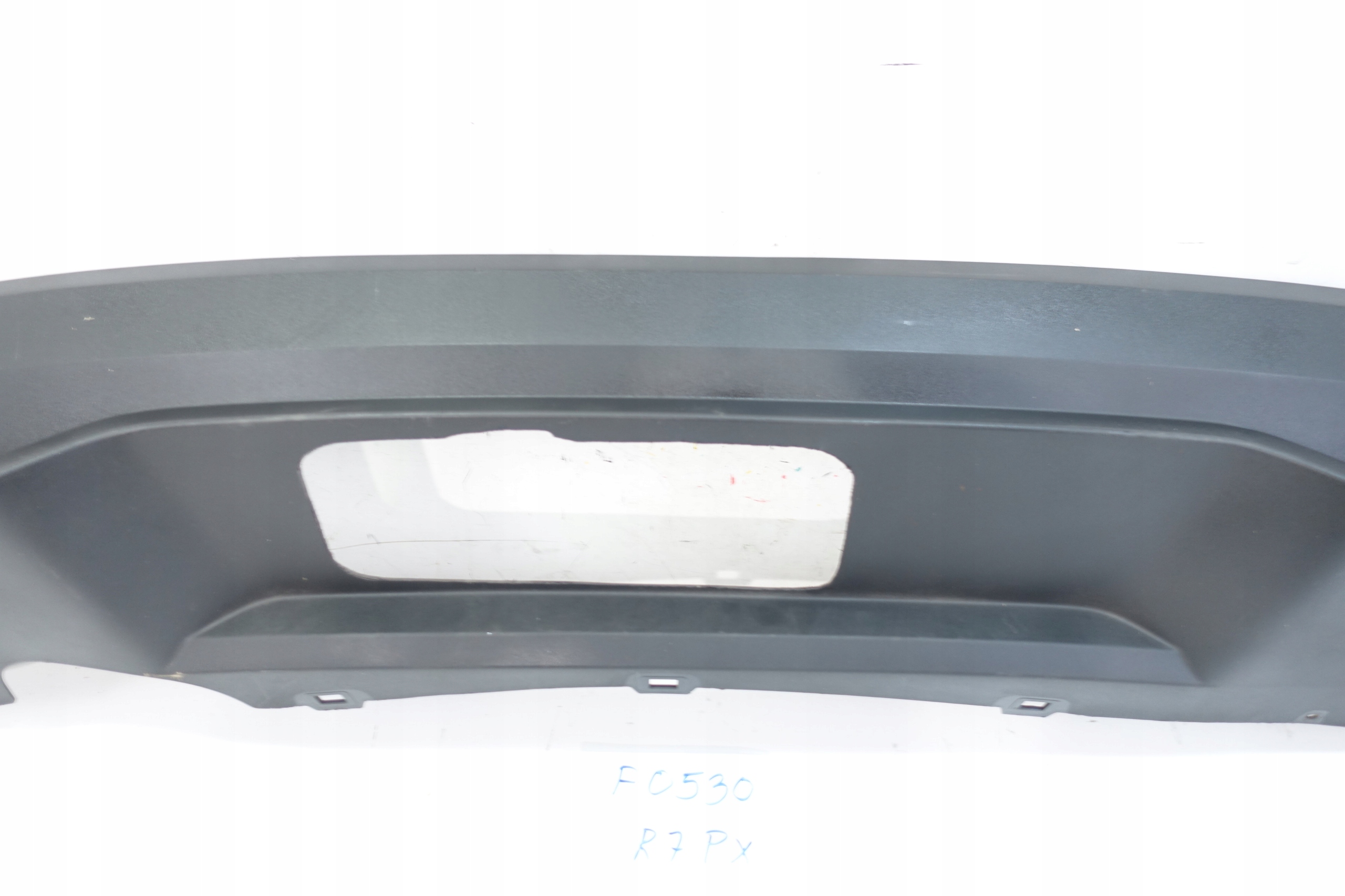 SKODA KAMIQ 2019- SPOILER accessories diffuser bumper rear part 658807521