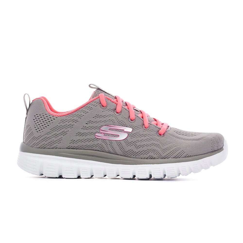 Dámské boty Skechers Graceful Get Connected šedé/korálové 38,5 Eu