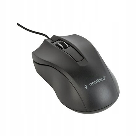 Gembird Mysz optyczna MUS-3B-01 Mysz optyczna Usb Czarny
