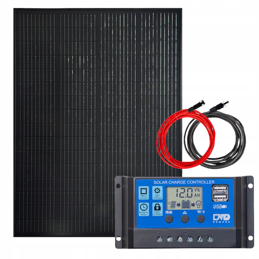 Fotovoltaický Solární Set 150 W Pro Obytný Vůz Jachty