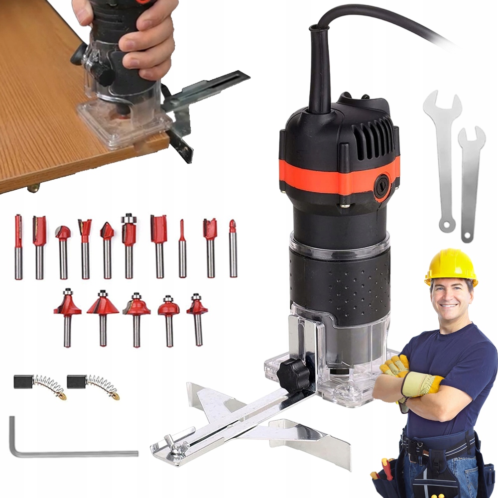 Vertikální Ruční Frézka Na Dřevo, Univerzální, Pro Hrany