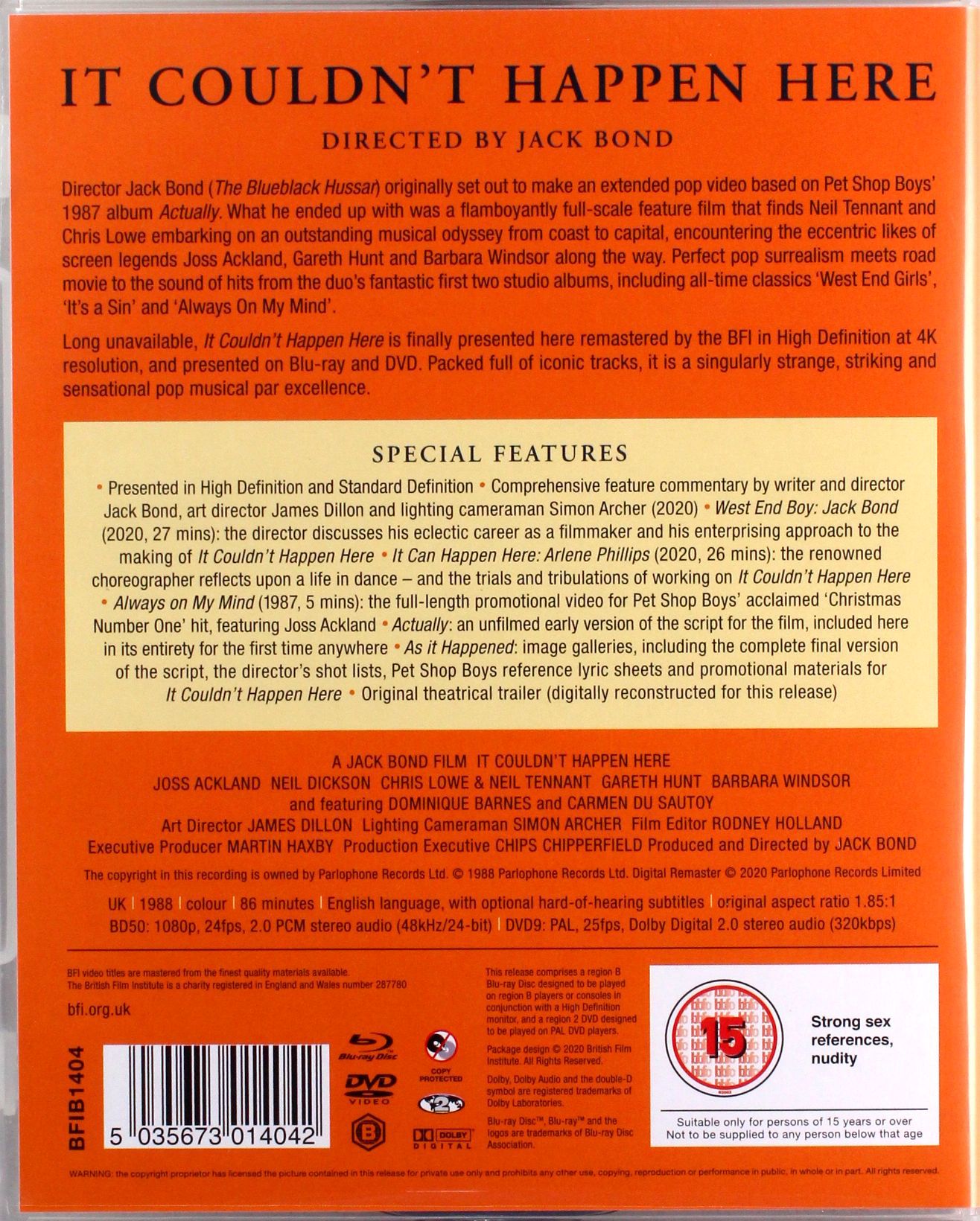 IT COULDN'T HAPPEN HERE (2XBLU-RAY) Stan opakowania oryginalne