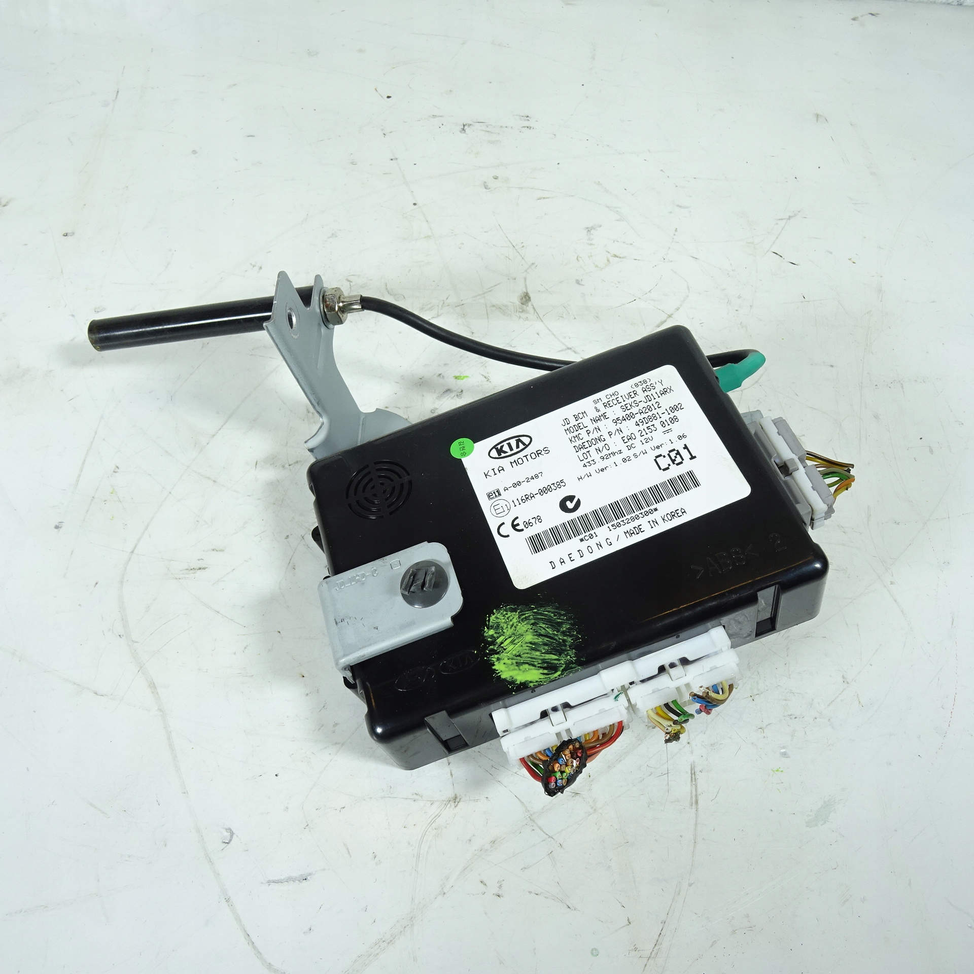 KIA CEED II modulo BCM 95400-A2012