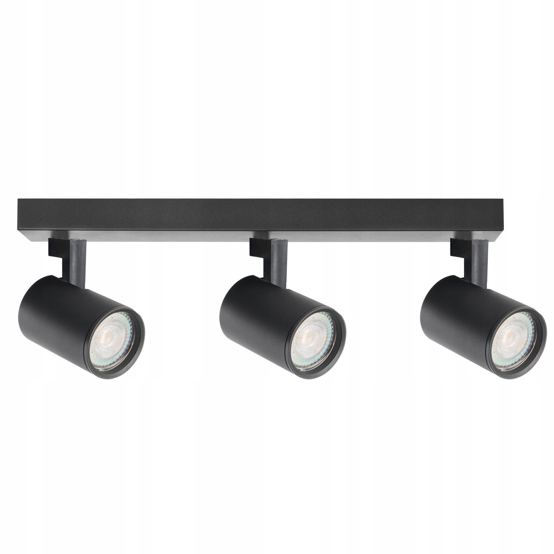 Stropní Svítidlo Reflektorová nástěnná lampa 3x GU10 Černá Lynx Goldlux