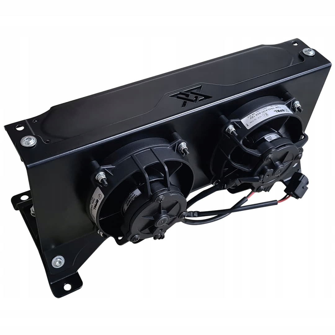 Univerzálne upevnenie chladiča na dva ventilátory 19-radové 260x150x50 Rs