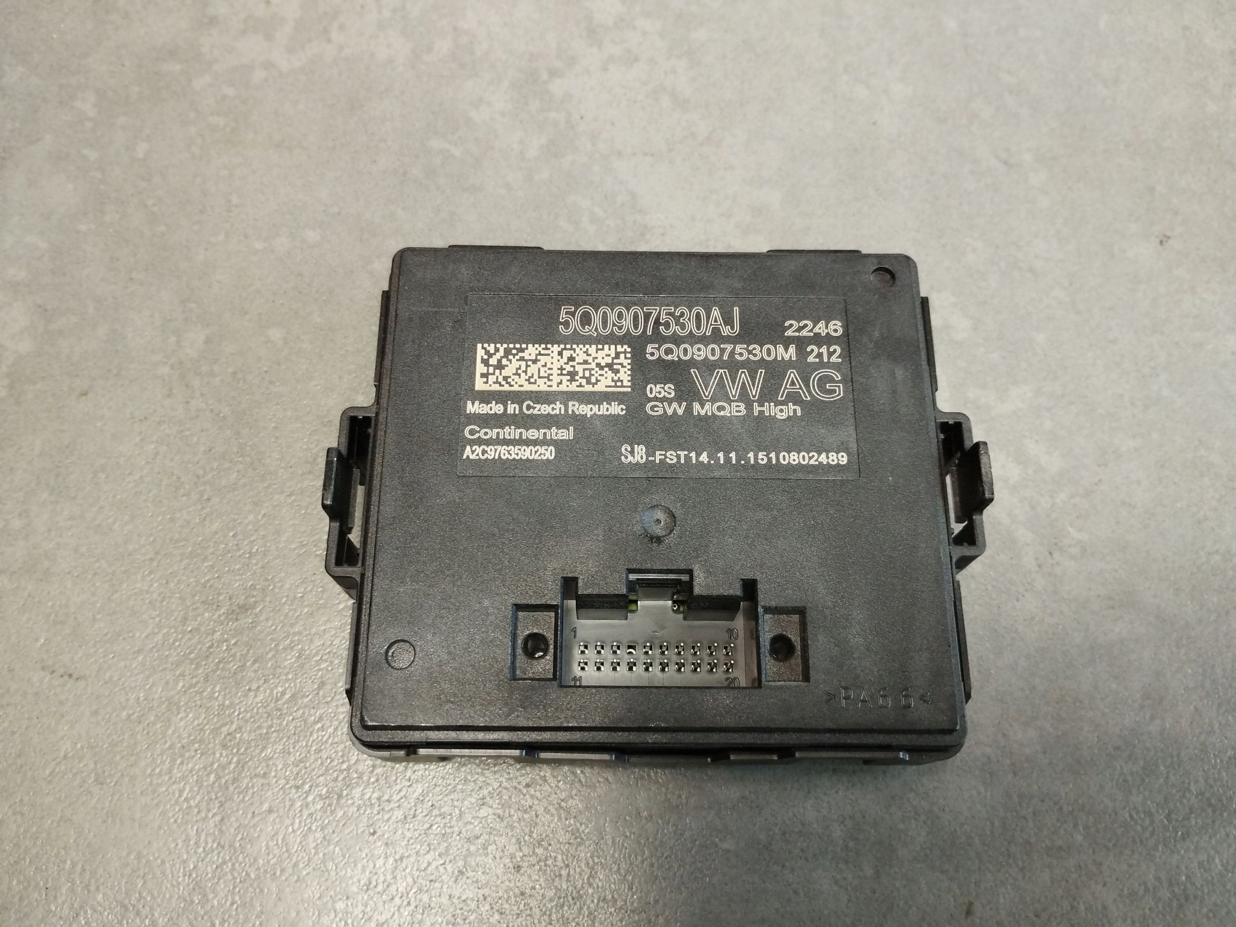 Volkswagen Golf VII module Gateway 5Q0907530AJ