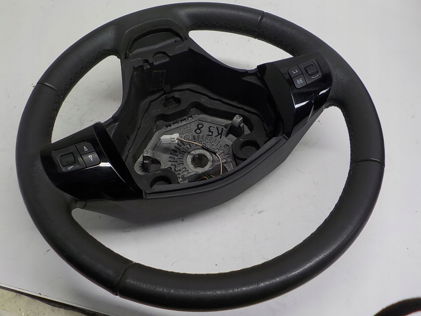 OPEL CORSA D lenkrad Leder MULTI PODGRZEWANA
