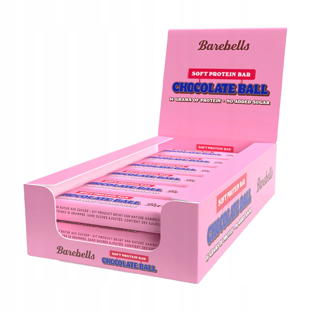 12x Barebells Soft Protein Bar 55g chocolate ball