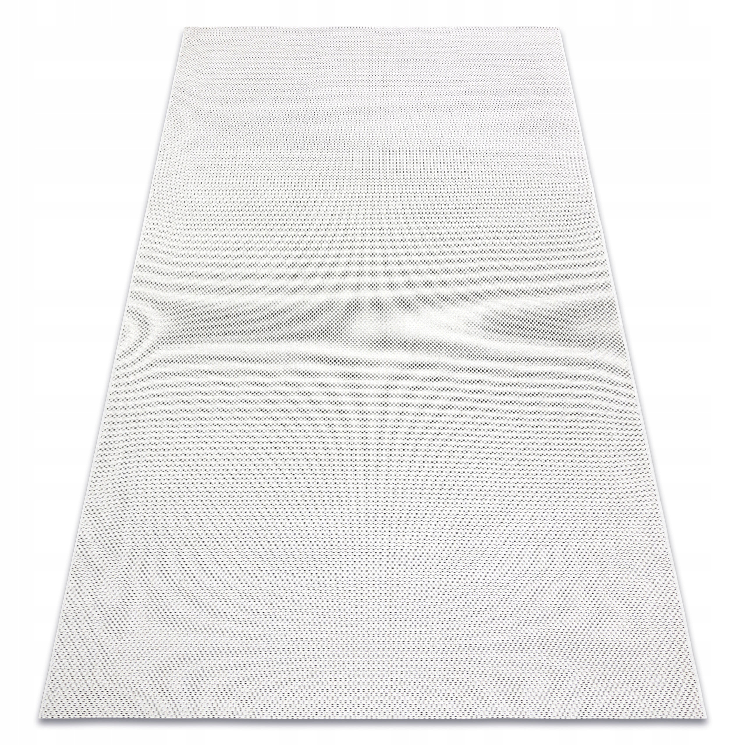 Dywan Płaskotkany Salon Taras Sizal krem Gładki Bez Wzoru 200x290 cm