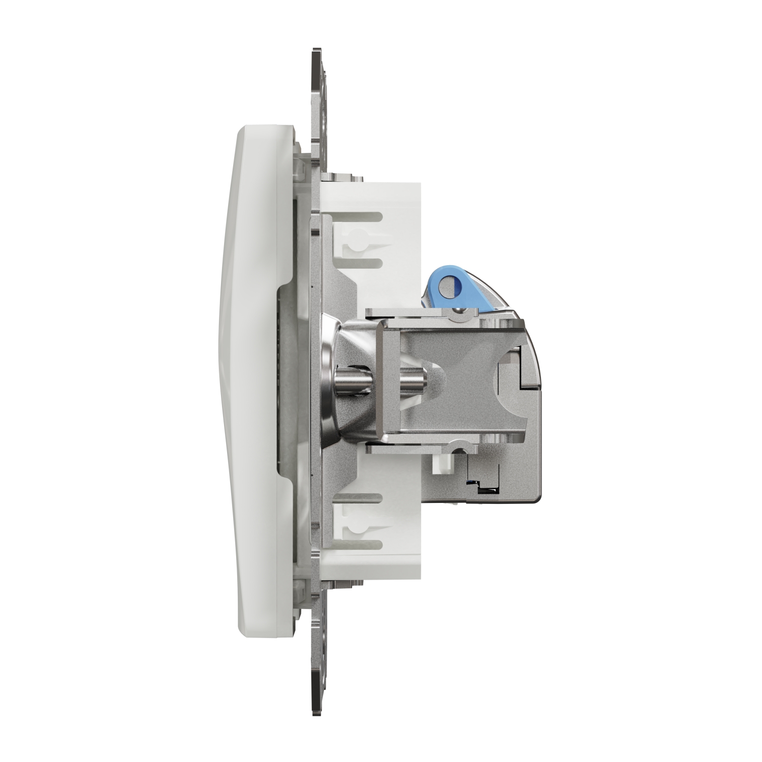 Sedna Design Gniazdo komp RJ45 STP białe Typ gniazda Gniazdo