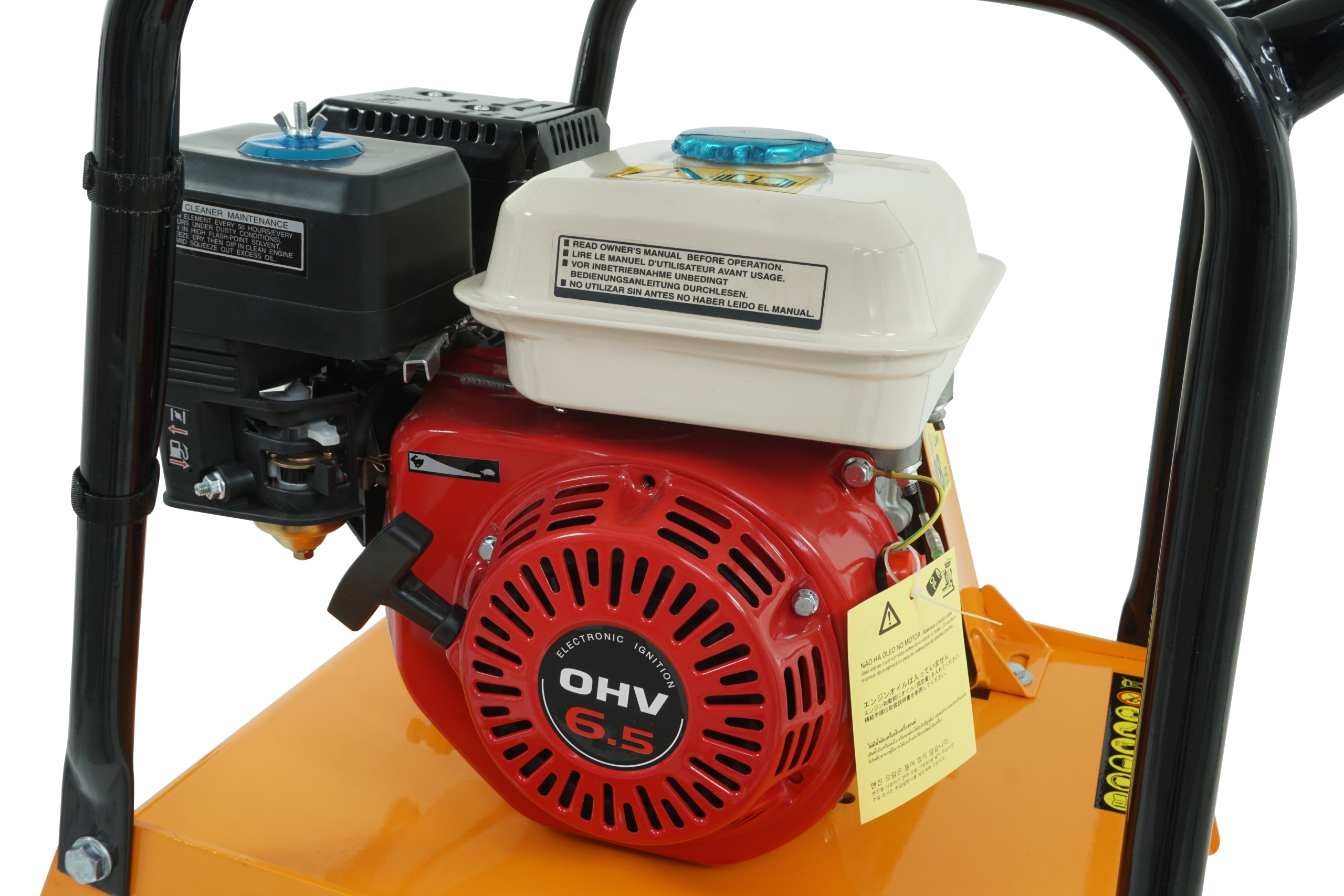 ZAGĘSZCZARKA SPALINOWA UBIJAK GRUNTU 6,5KM 98KG + GUMA OLEJ BRIGGS&STRATTON Rozruch ręczny